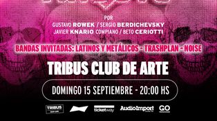 V8 Tributo llega a Tribus con el homenaje a la banda más grande del metal argentino
