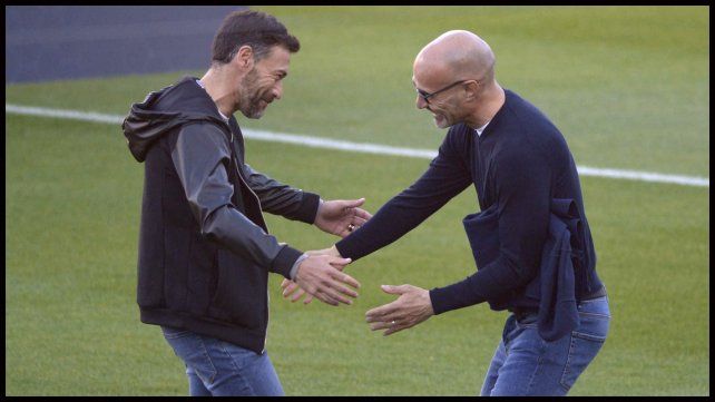 Cristian González y Paolo Montero.