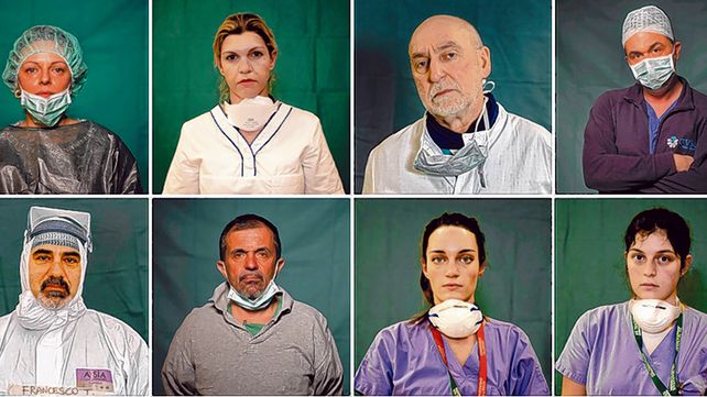 H&eacute;roes. Enfermeras y m&eacute;dicos de Roma