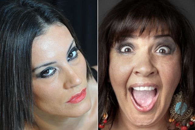 Escándalo. Natacha Jaitt y la Negra Vernaci tuvieron un tenso cruce.&nbsp;