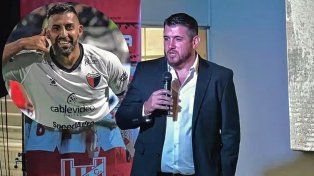 El presidente de Instituto, Juan Cavagliatto, ve difícil sacar a Wanchope Ábila de Colón.&nbsp;