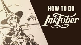Llegó otro InkOctober, mes en que dibujantes e ilustradores muestran al mundo sus habilidades