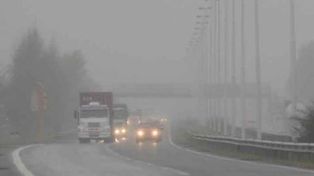 Máxima precaución por presencia de nieblas y neblinas en las rutas