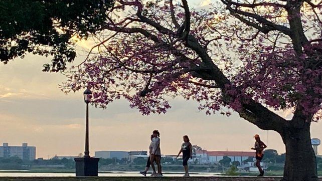 Martes húmedo pero con buen tiempo en la ciudad de Santa Fe