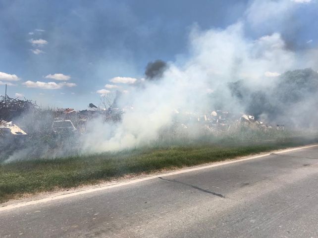 Al mal estado de la ruta 11, se le suma la desidia y el abandono