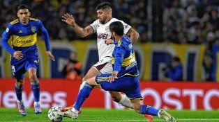 Boca y Lanús empataron en La Bombonera.