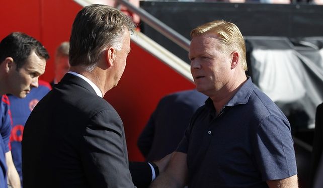 Van Gaal y Koeman son dos viejos conocidos.