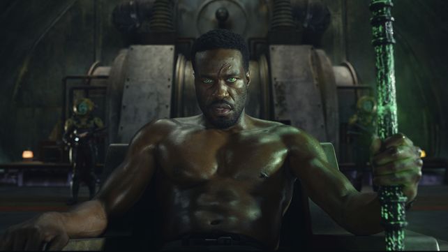 Black Manta (Yahya Abdul-Mateen II) regresa para buscar venganza.