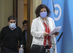 Operan por un cuadro de apendicitis a la ministra de Salud Carla Vizzotti