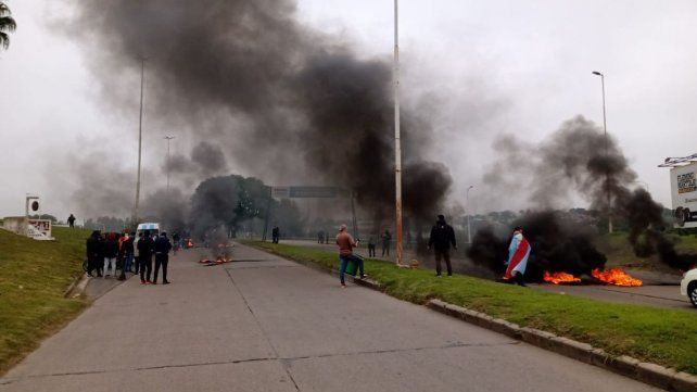 UTA cortó en forma intermitente la ruta 168