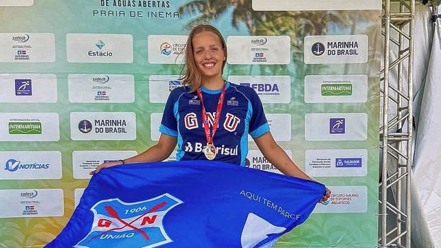 &nbsp;Candela Giordanino finalizó segunda en la prueba de 5km en la Copa Bahía.