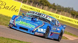 El humbolense Ian Reutemann debió abandonar por pinchadura de neumático en La Pampa.