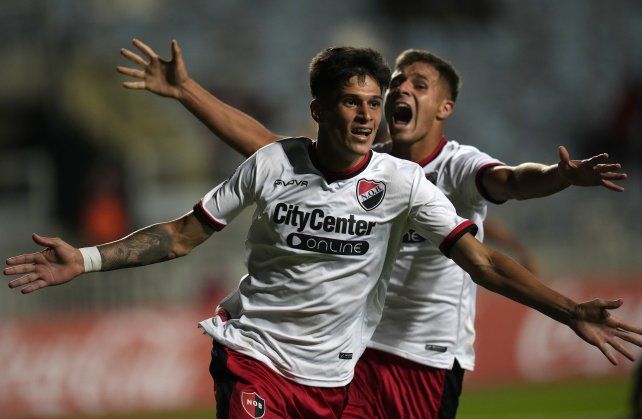 Debut en la red. Brian Aguirre le dio la victoria a Newell’s ante Audax.