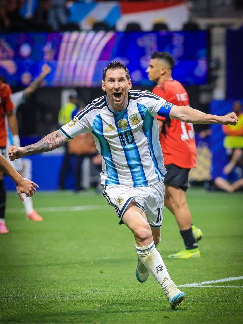 El grito ante Egipto del mejor jugador del mundo