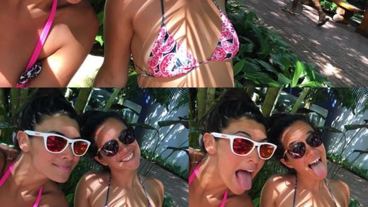 Ivana Nadal se fue a Brasil y mandó fotos hot con una amiga