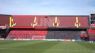 La hinchada de San Lorenzo estrenaría la nueva bandeja de Colón