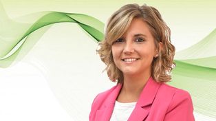 Stefanía Cora acompañó en la boleta para el Senado a Edgardo Kueider en representación del Frente de Todos en 2019. Ahora lo reemplazará en la Cámara alta.
