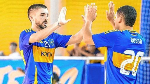 El equipo de futsal de Boca inicia su gira en Paraná