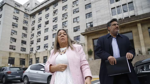 Adriana Nechevenko de Schuster se presentó en los Tribunales Federales de Comodoro Py.