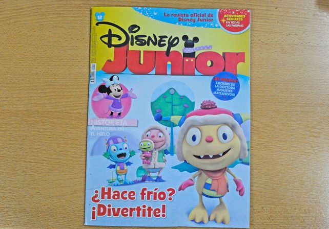 Pedí este domingo la revista nº 12 de Disney Junior