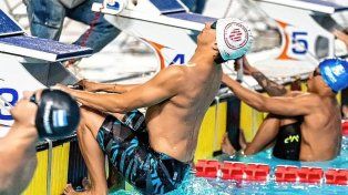 Tomás Di Paolo fue subcampeón en los 200 metros espalda en Buenos Aires.