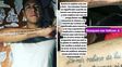 Si no. Brian Sarmiento se manifestó en las redes sobre su tatuaje, que generó críticas y burlas.