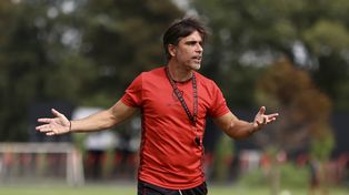 Javier Sanguinetti en la semana más importante desde que llegó al Parque.