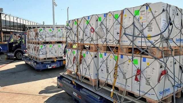 Covid-19: Argentina, cerca de 90 millones de dosis recibidas