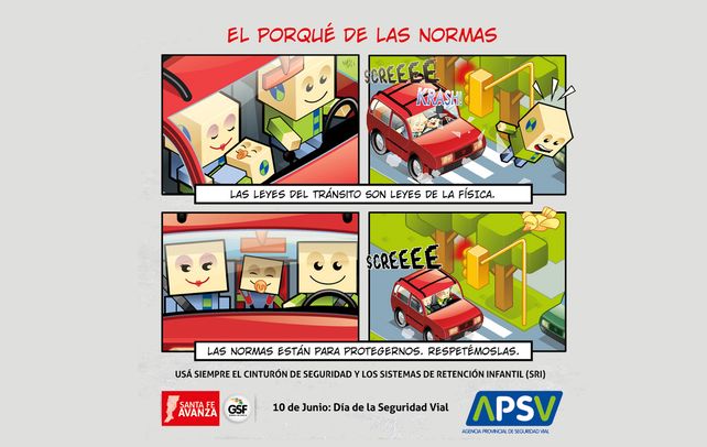 Santa Fe conmemora el Mes de la Seguridad Vial