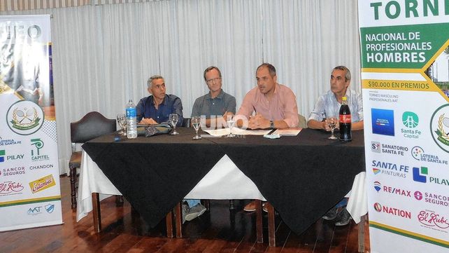 &nbsp;Luis Coudannes junto a Guillermo Aranda y Fernando Vallini brindaron detalles de la competición.