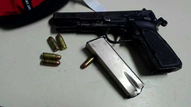 Secuestro de arma de guerra en el barrio Barranquitas