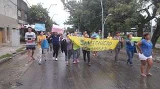 Vecinos del cordón oeste se manifestaron en Blas Parera