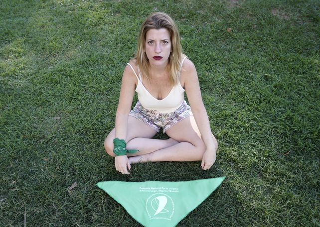 Miranda Postiglione forma parte de la red de socorristas que asisten a las mujeres que deciden abortar.&nbsp;