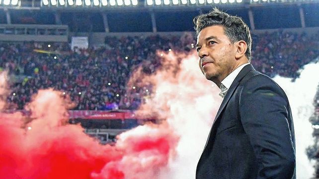 Gallardo pisa por última vez el Monumental con River