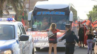 El operativo de seguridad de Patronato-San Martín
