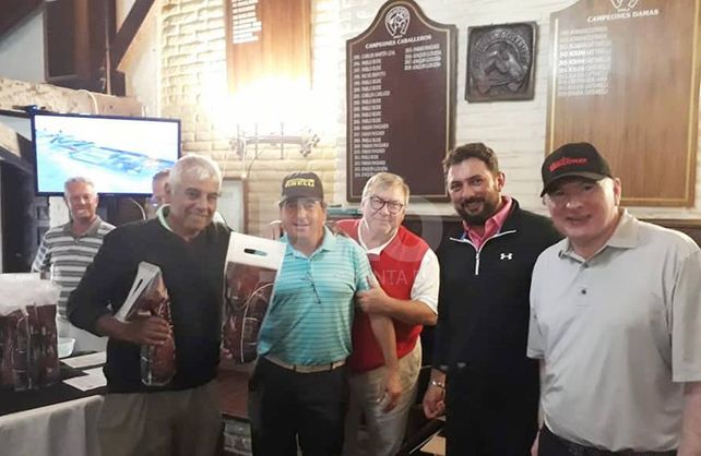 Mucha actividad golfística en la zona