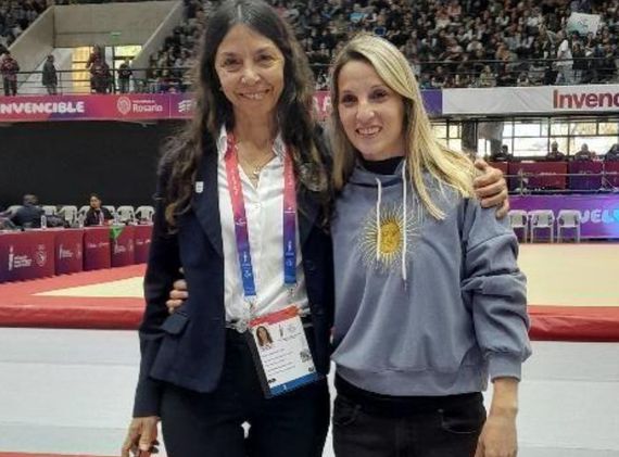 Virginia Deluzio, una presencia destacada y homenajeada en los Juegos Suramericanos