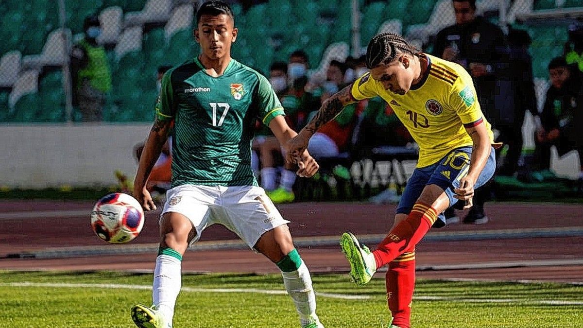 Bolivia y Colombia igualaron 1 a 1 en la altura de La Paz