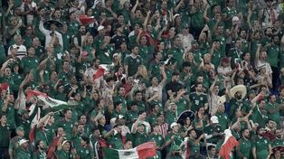 Los hinchas mexicanos demostraron que son miles los que viajaron para vivir el Mundial de Qatar 2022.