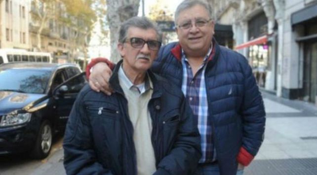 Marcos Camino (derecha) junto a su hermano Miguel.