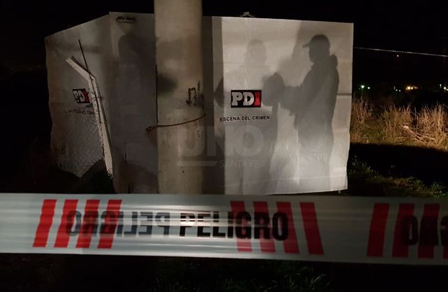 El lugar en dónde sucedió el crimen.