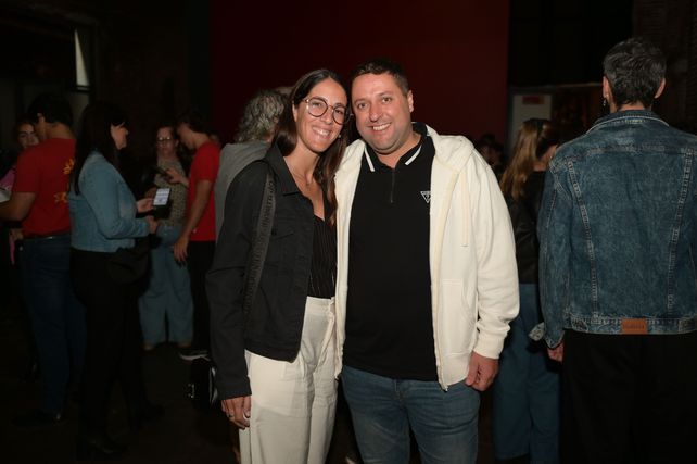 Romina Fiore y Andrés Díaz 