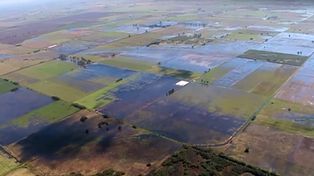 Recomiendan declarar “zona de desastre” a 18 departamentos de la provincia de Santa Fe
