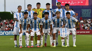 Facundo Jainikoski marcó el único gol del encuentro de la selección argentina sub-17.