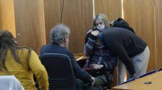 La familia de Maximiliano, al momento de conocerse la sentencia. La familia de Maximiliano, al momento de conocerse la sentencia.