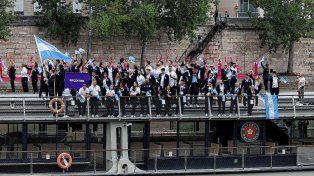 Así fue el paso de la delegación Argentina en la apertura de los JJ.OO.