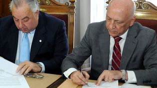 Firmaron un convenio para digitalizar los trámites entre el Registro General y los Tribunales