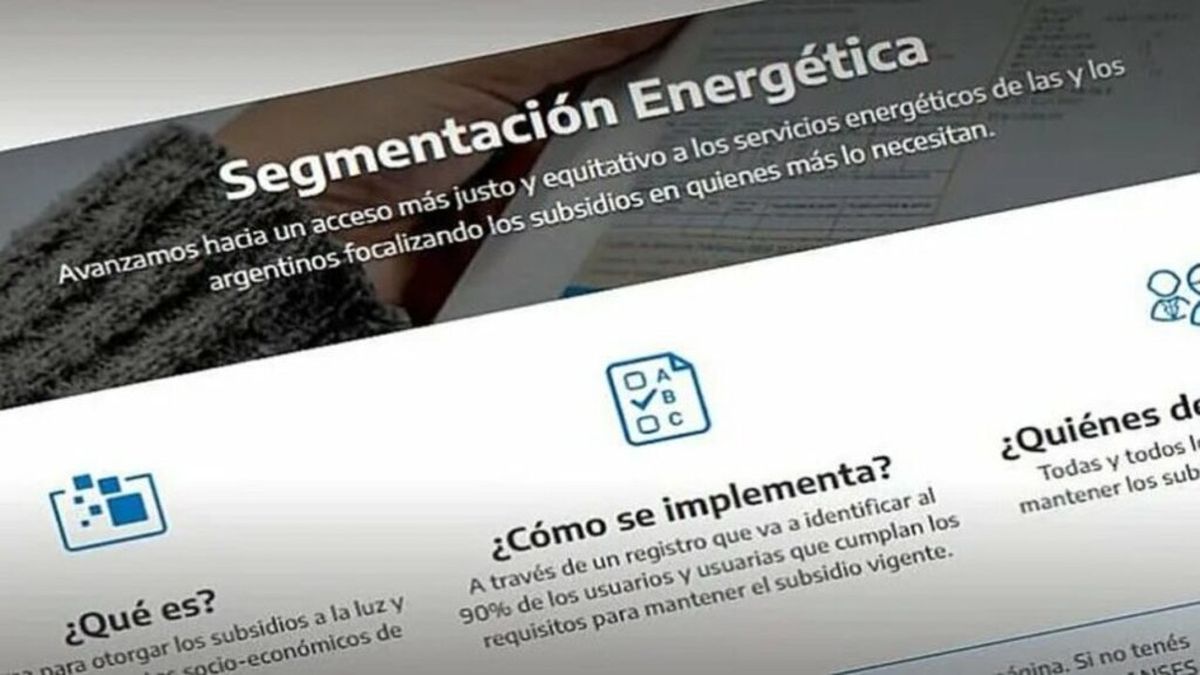 Sale el nuevo esquema de subsidios al consumo de gas y luz