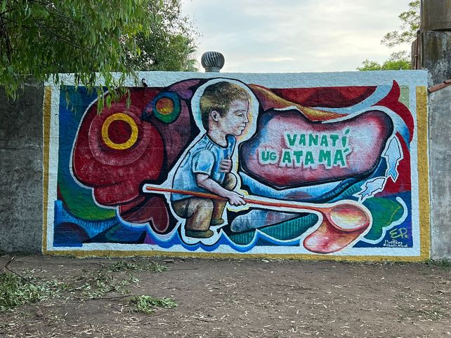 Boca de  Monje sumó este año más murales a su 