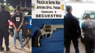 Dos jóvenes fueron detenidos tras un enfrentamiento en la villa 31 de Paraná.&nbsp;